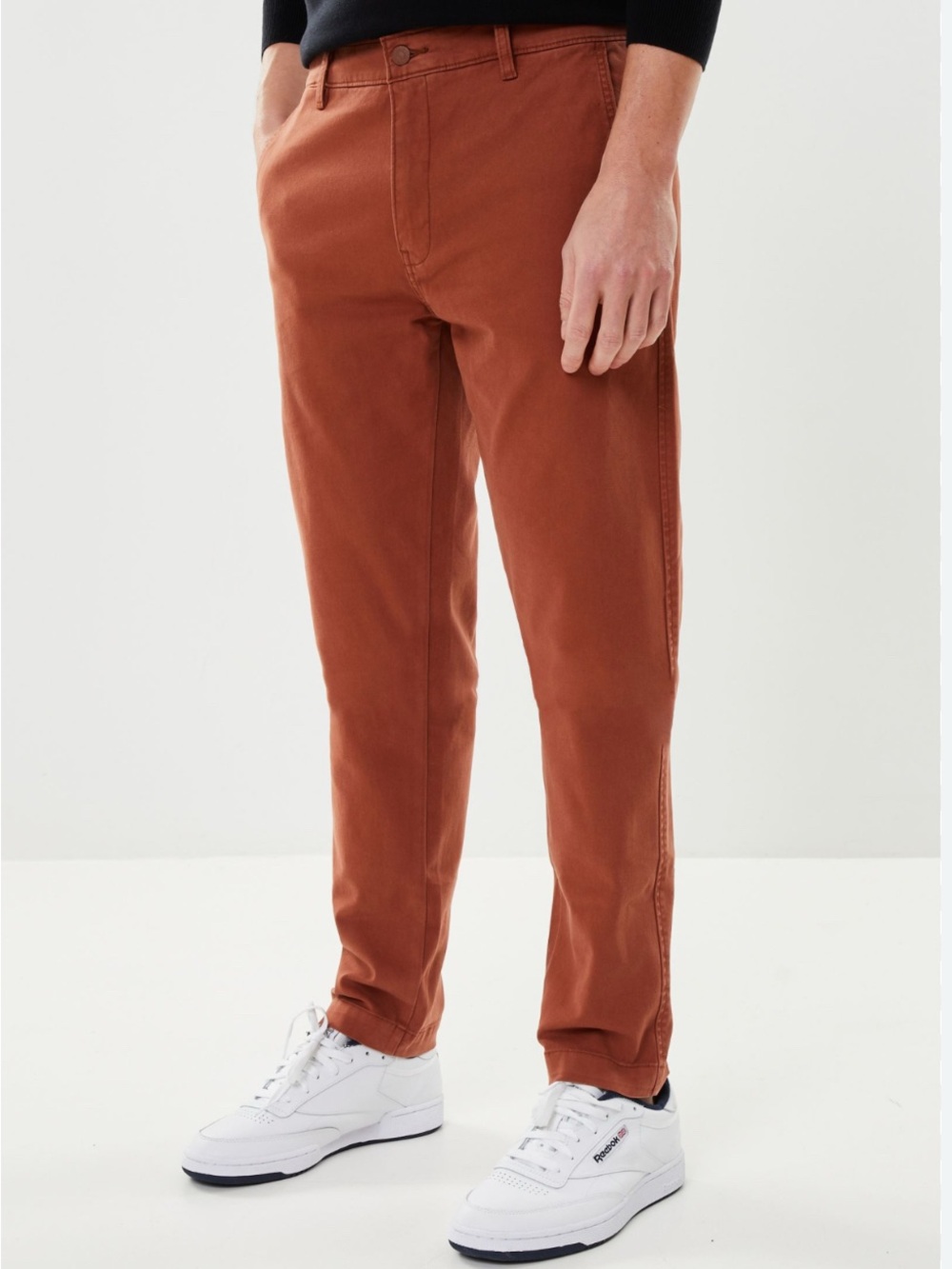 Levi’s XX Chino EZ Pants Warm Tech Men's Rust Straight-Leg Chino Pants